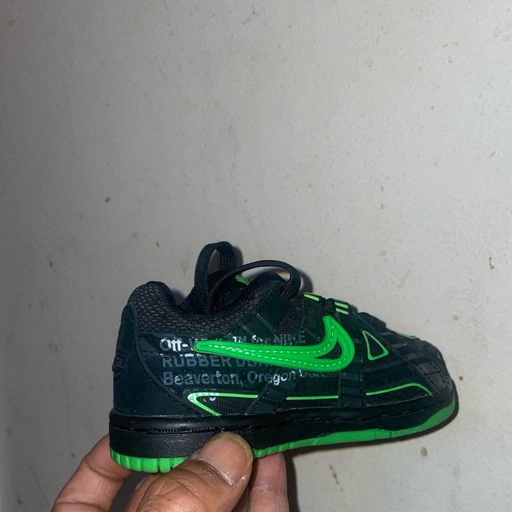 Off-white Rubber dunks  Kids td 5c New - Picture 5 of 9